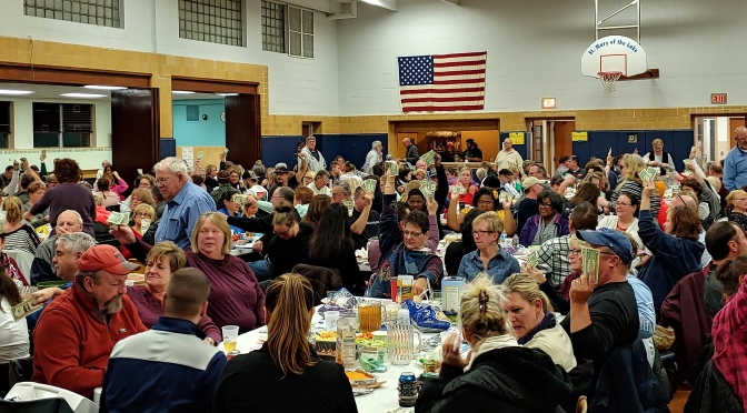 St. Mary of the Lake Hosts Meat Raffle